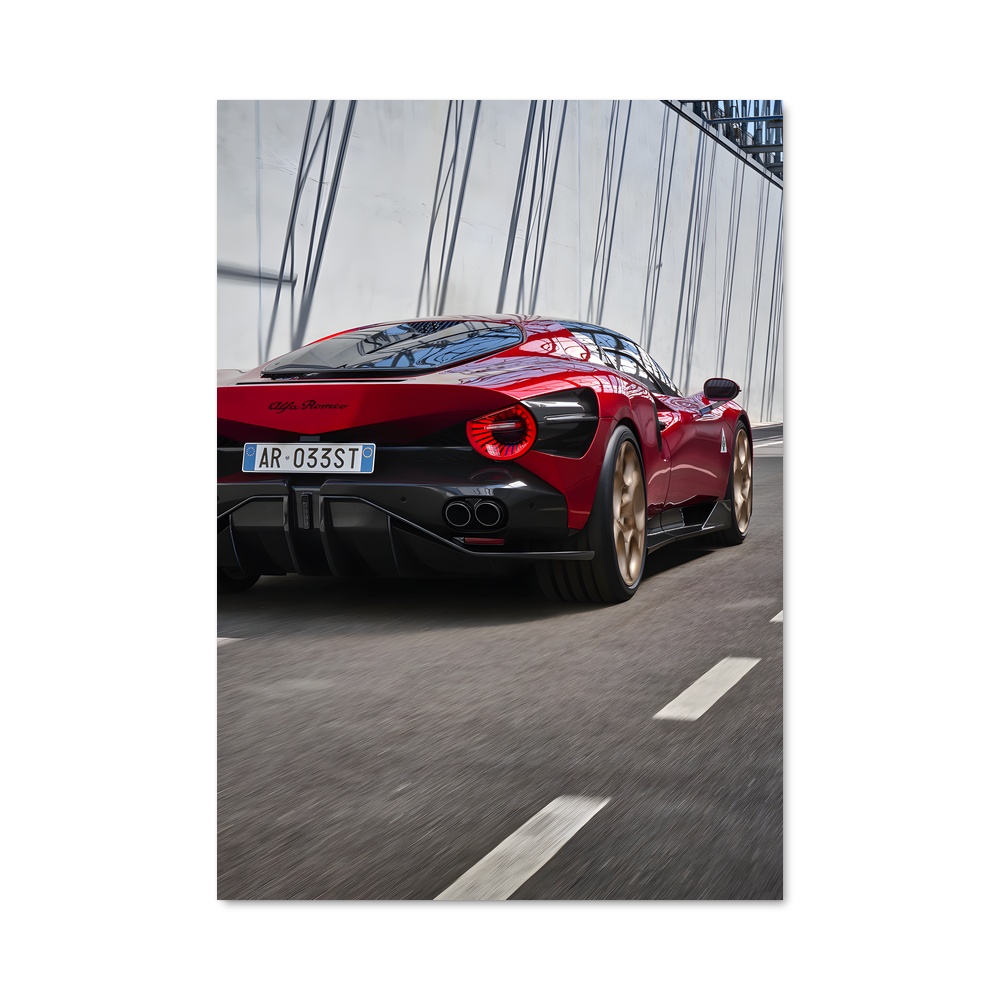 Poster Stradale D'une